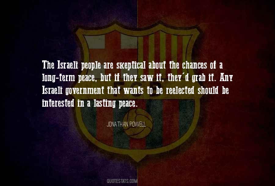 Israeli Government Quotes #870213