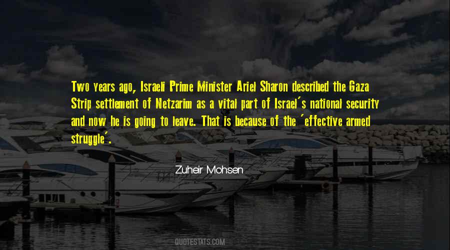Israeli Prime Minister Quotes #171772