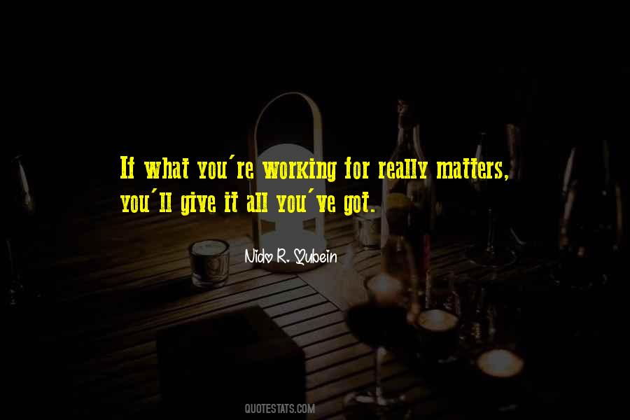 It All Matters Quotes #164221