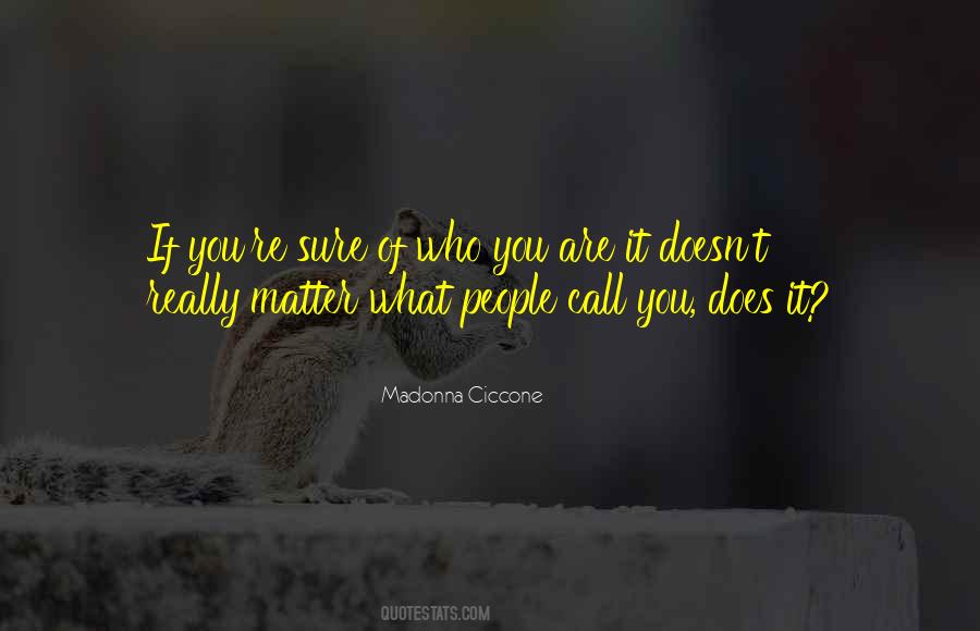 It Doesn't Matter Who You Are Quotes #394148