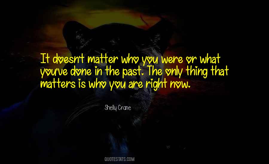 It Doesn't Matter Who You Are Quotes #463746