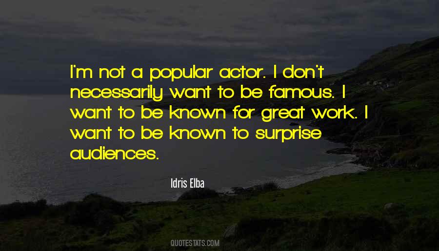 Quotes About Famous Actors #969510
