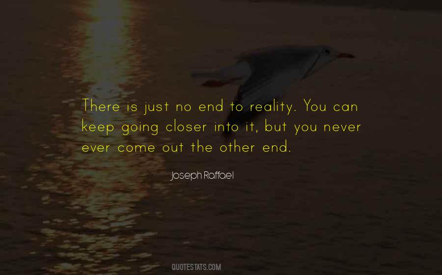 It Is Never The End Quotes #599124