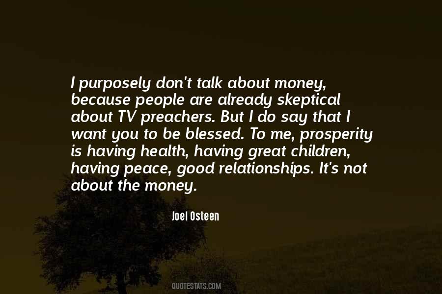 It Is Not About The Money Quotes #48953