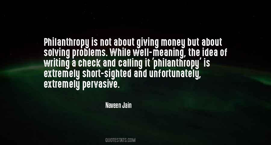 It Is Not About The Money Quotes #651077