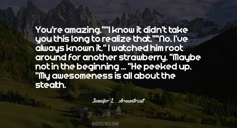 It Is Not Always About You Quotes #152465