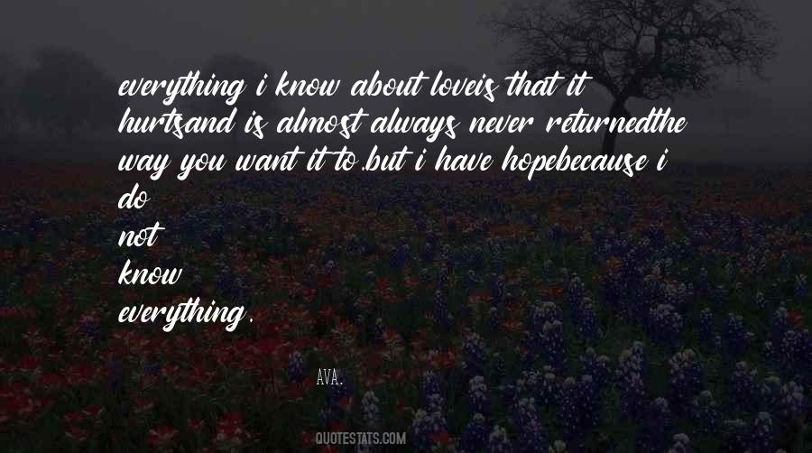It Is Not Always About You Quotes #8453