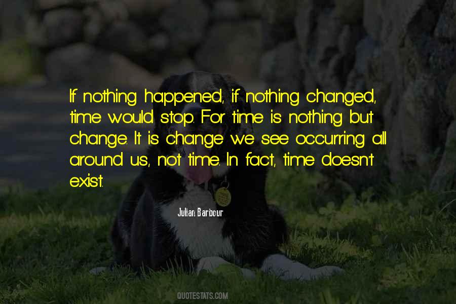 It Is Time For Change Quotes #596768