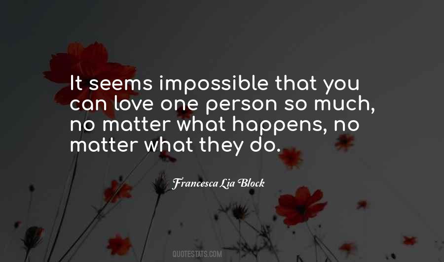 It Seems Impossible Quotes #1064235