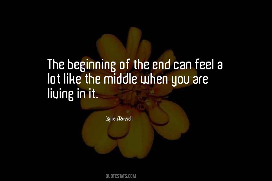 It The Beginning Of The End Quotes #194762