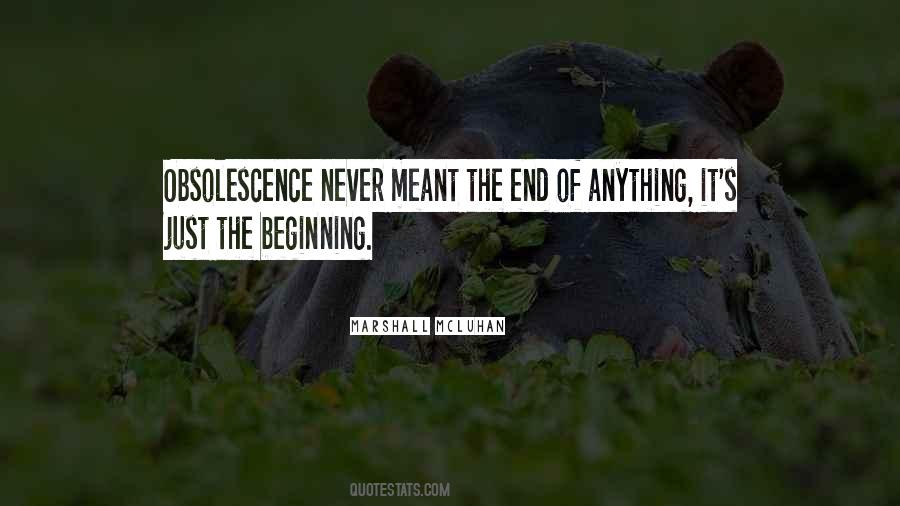 It The Beginning Of The End Quotes #97476