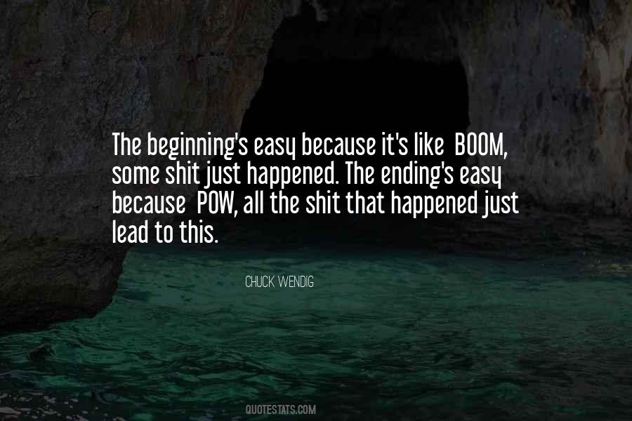 It The Beginning Quotes #67033