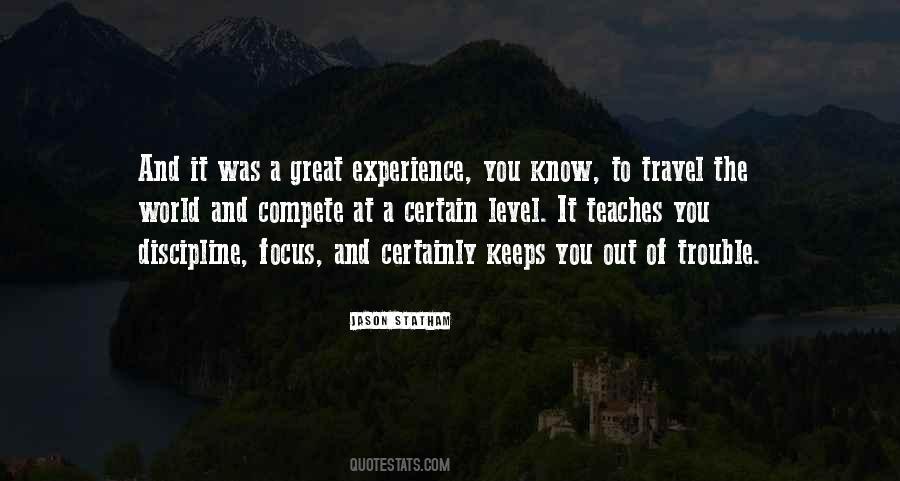 It Was A Great Experience Quotes #1707384