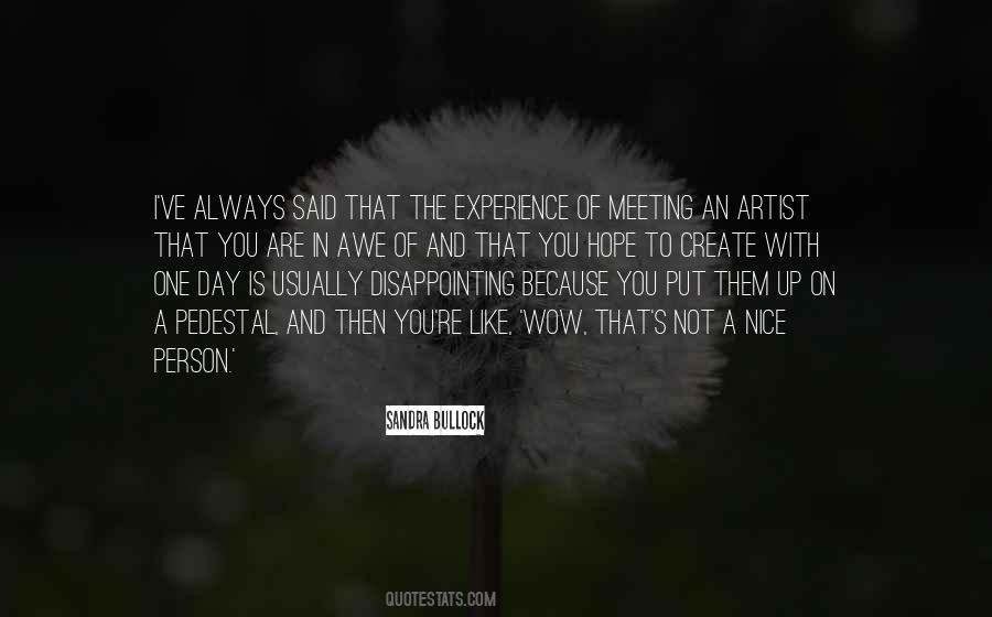 It Was Nice Meeting You Quotes #913004