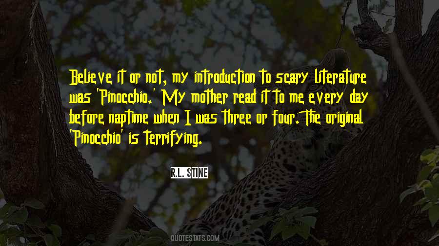 It Was Scary Quotes #580021