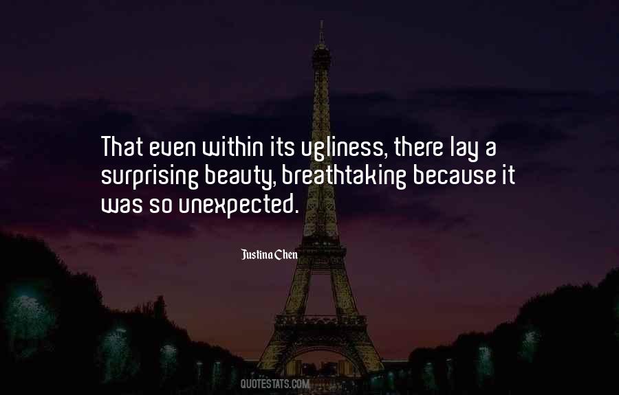 It Was Unexpected Quotes #1330951