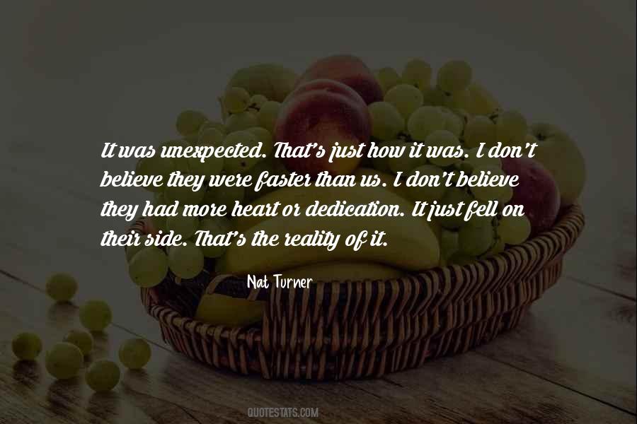 It Was Unexpected Quotes #1682599