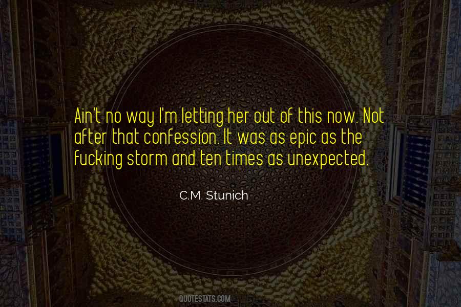 It Was Unexpected Quotes #279530
