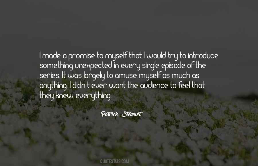 It Was Unexpected Quotes #389275