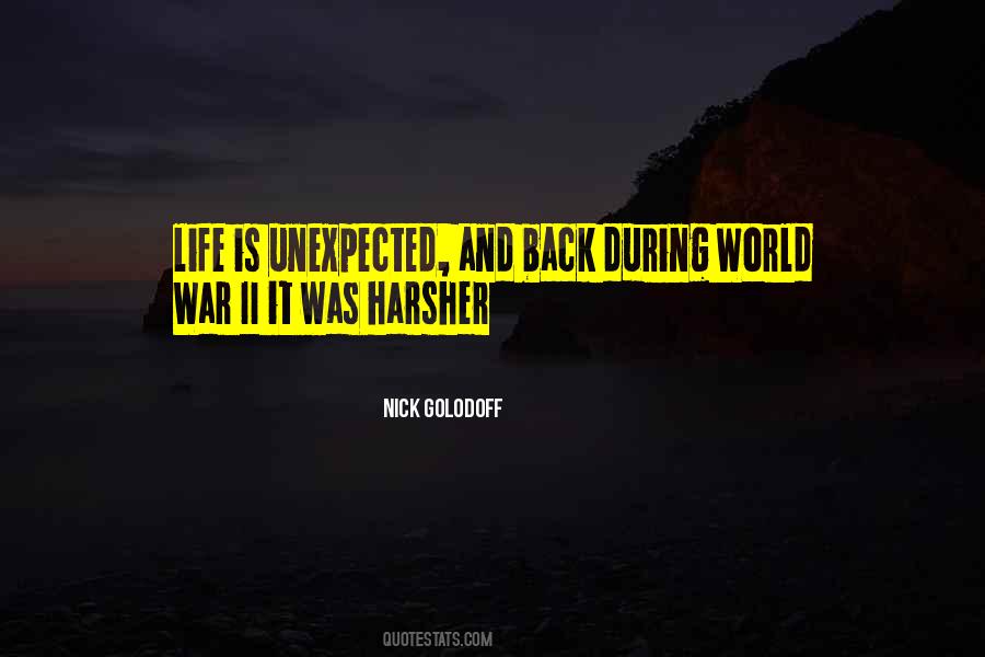It Was Unexpected Quotes #732206