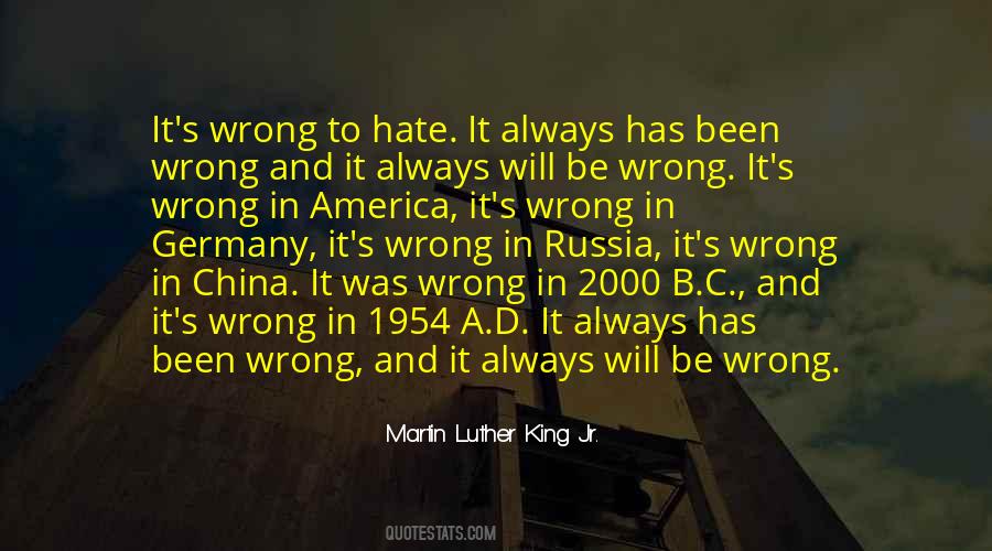 It Was Wrong Quotes #989186