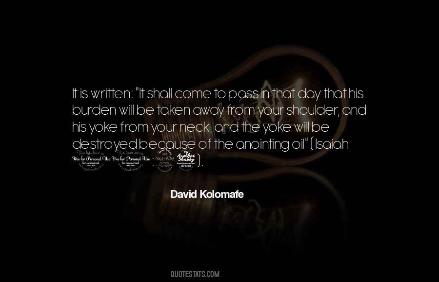 It Will Come To Pass Quotes #674588