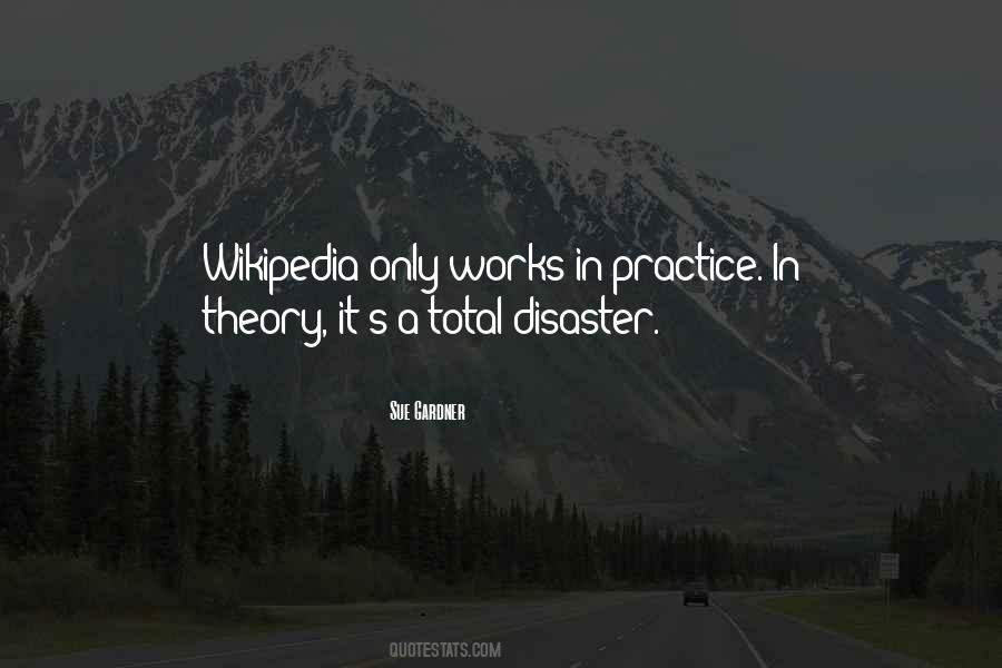 It's A Disaster Quotes #875820