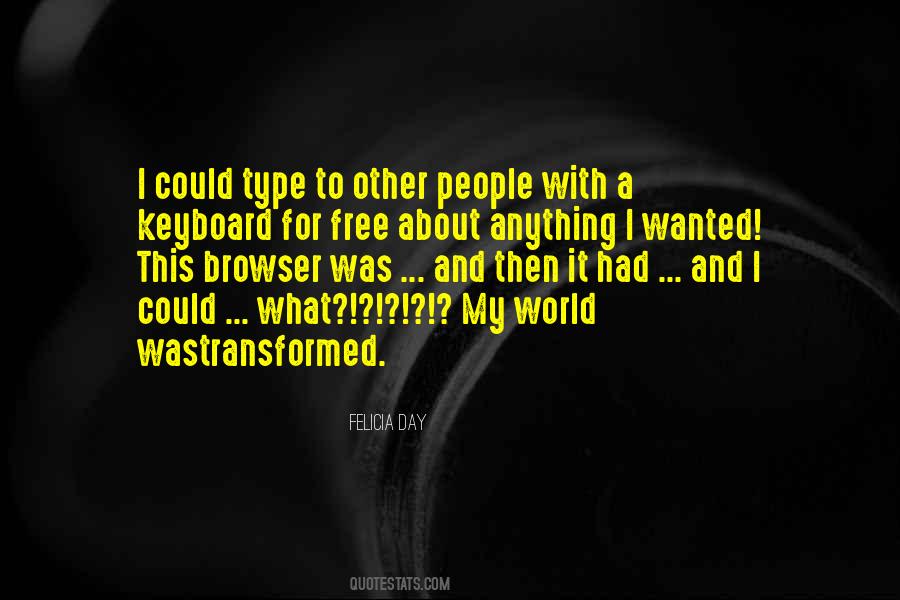 It's A Free World Quotes #309403