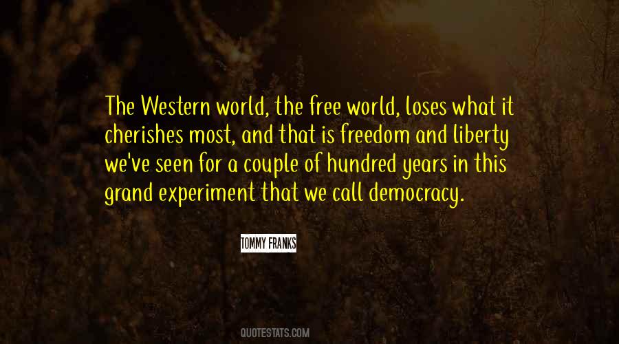 It's A Free World Quotes #403797