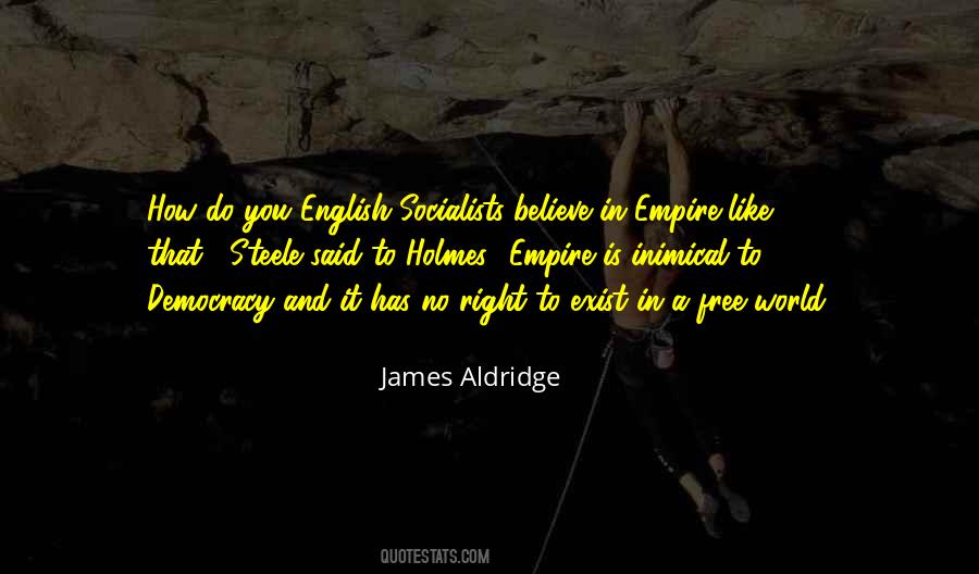It's A Free World Quotes #407493