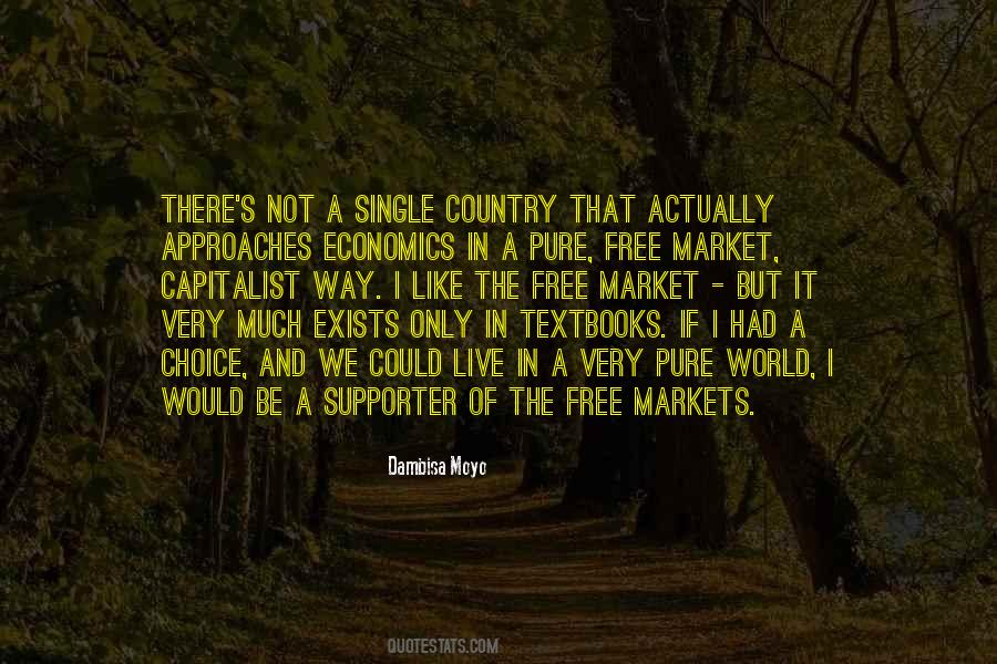 It's A Free World Quotes #69129