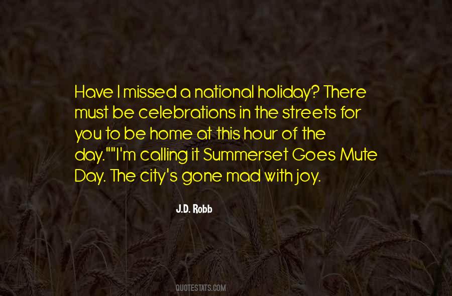 It's A Holiday Quotes #988265