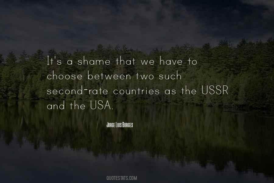 It's A Shame Quotes #187274