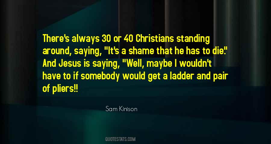 It's A Shame Quotes #800467