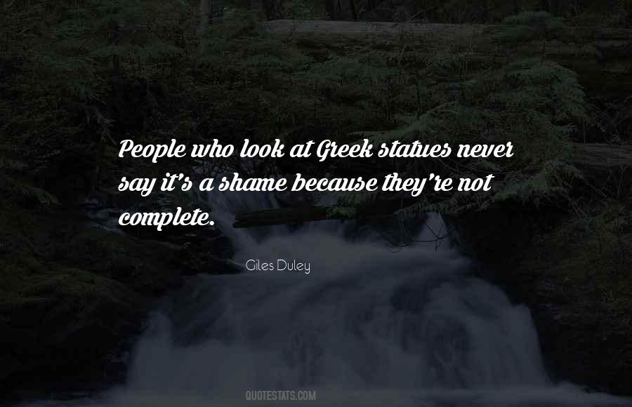 It's A Shame Quotes #875878
