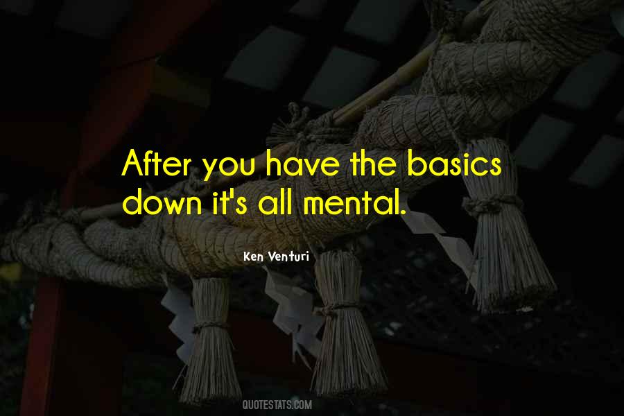 It's All Mental Quotes #1806736
