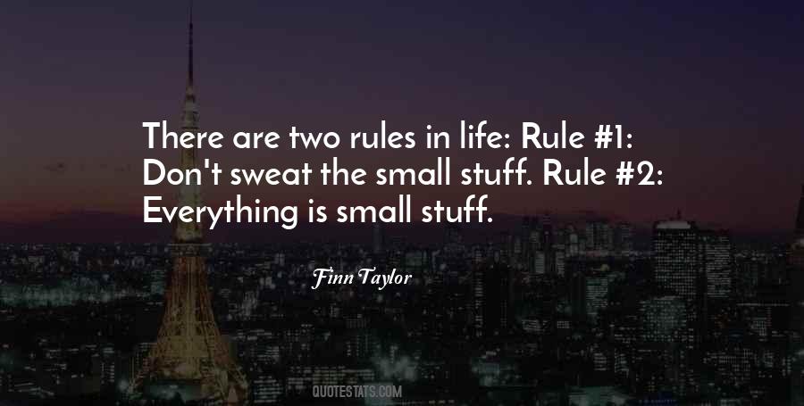 It's All Small Stuff Quotes #1876851