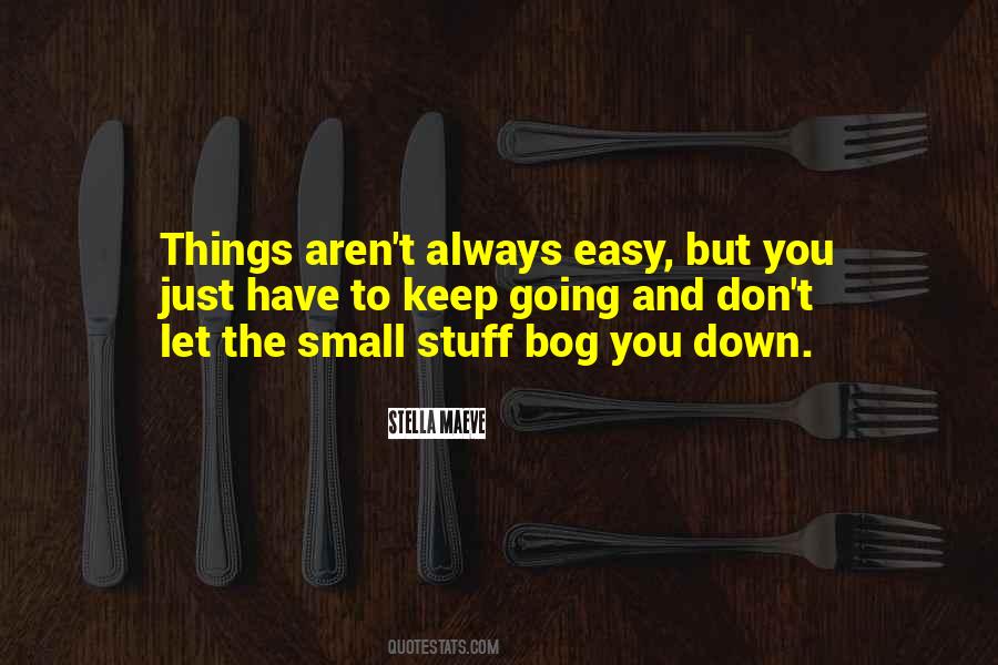 It's All Small Stuff Quotes #527196