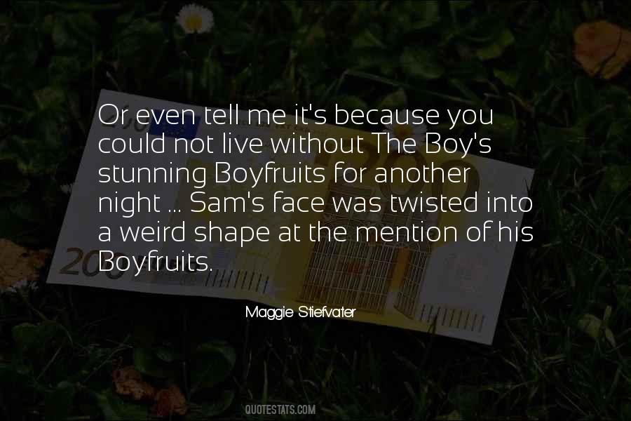 It's Because Of You Quotes #47592