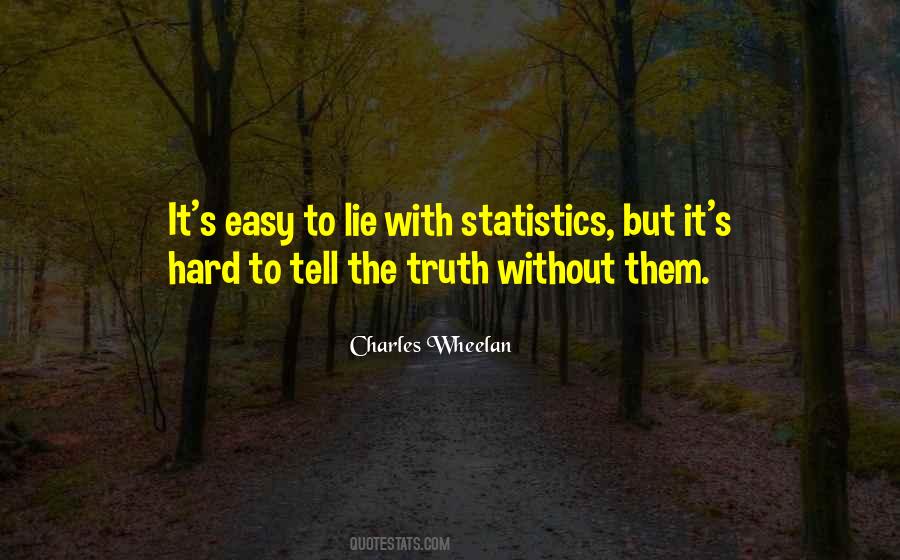 It's Easy To Lie Quotes #940296 It's Easy To Lie Quotes #940296