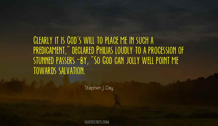It's God's Will Quotes #38367