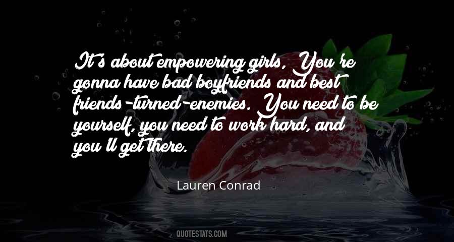 It's Hard Being A Girl Quotes #158921
