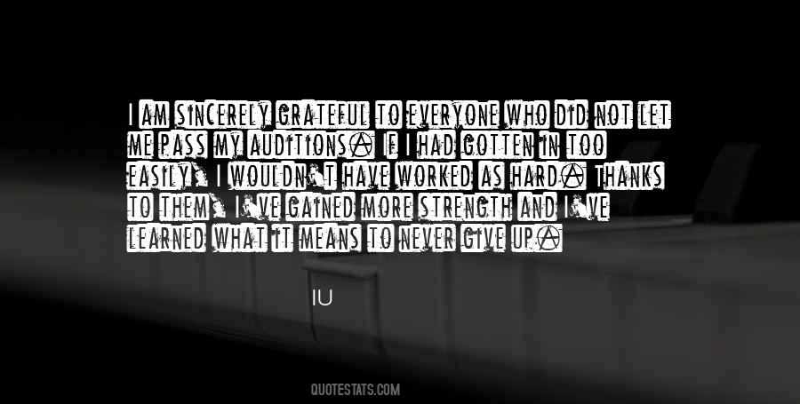 It's Hard To Give Up Quotes #1630550