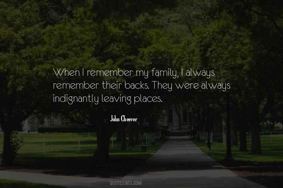 Quotes About Family Leaving You Out #167401