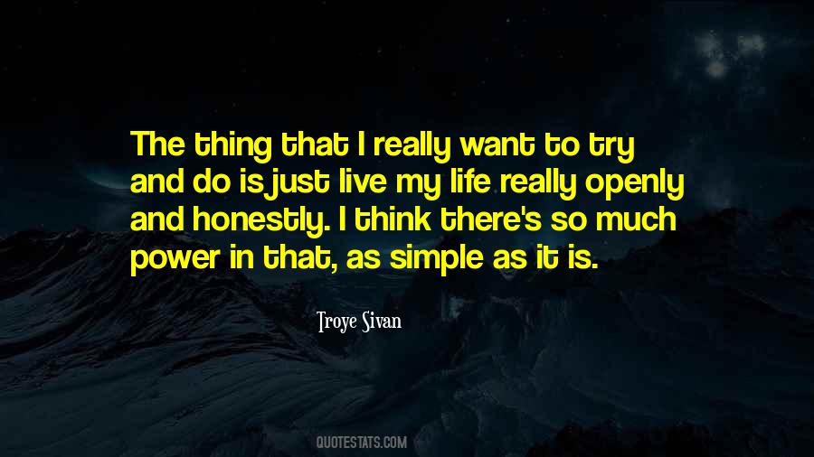 It's Just That Simple Quotes #766011