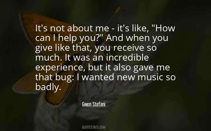 It's Not About Me Quotes #1828512