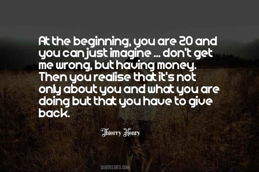 It's Not About The Money Quotes #1109152