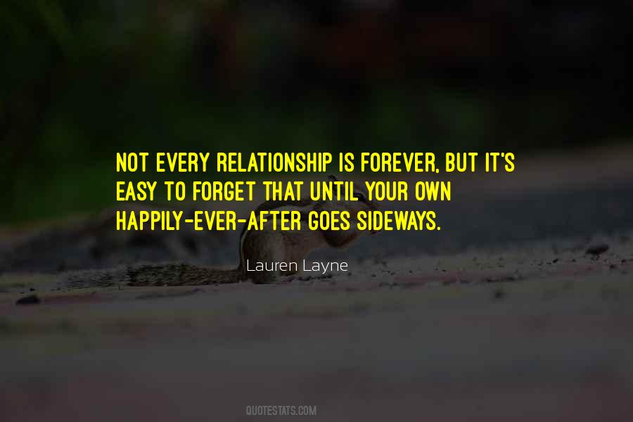 It's Not Forever Quotes #90538