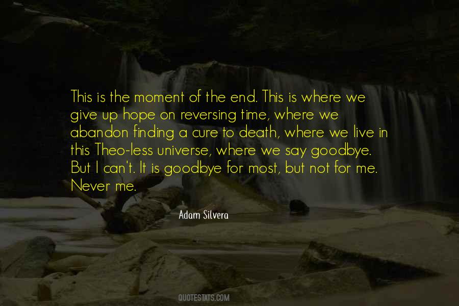 It's Not Goodbye Quotes #1069710