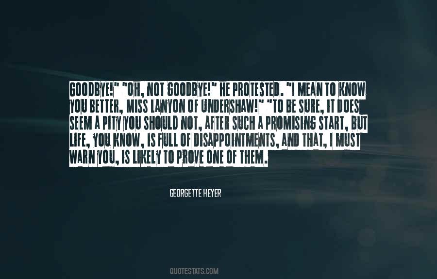 It's Not Goodbye Quotes #1149179